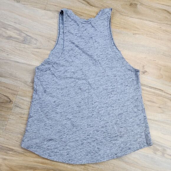 🔺️Victoria's Secret Gray Graphic Print Sleeveless Top Small - Picture 3 of 10